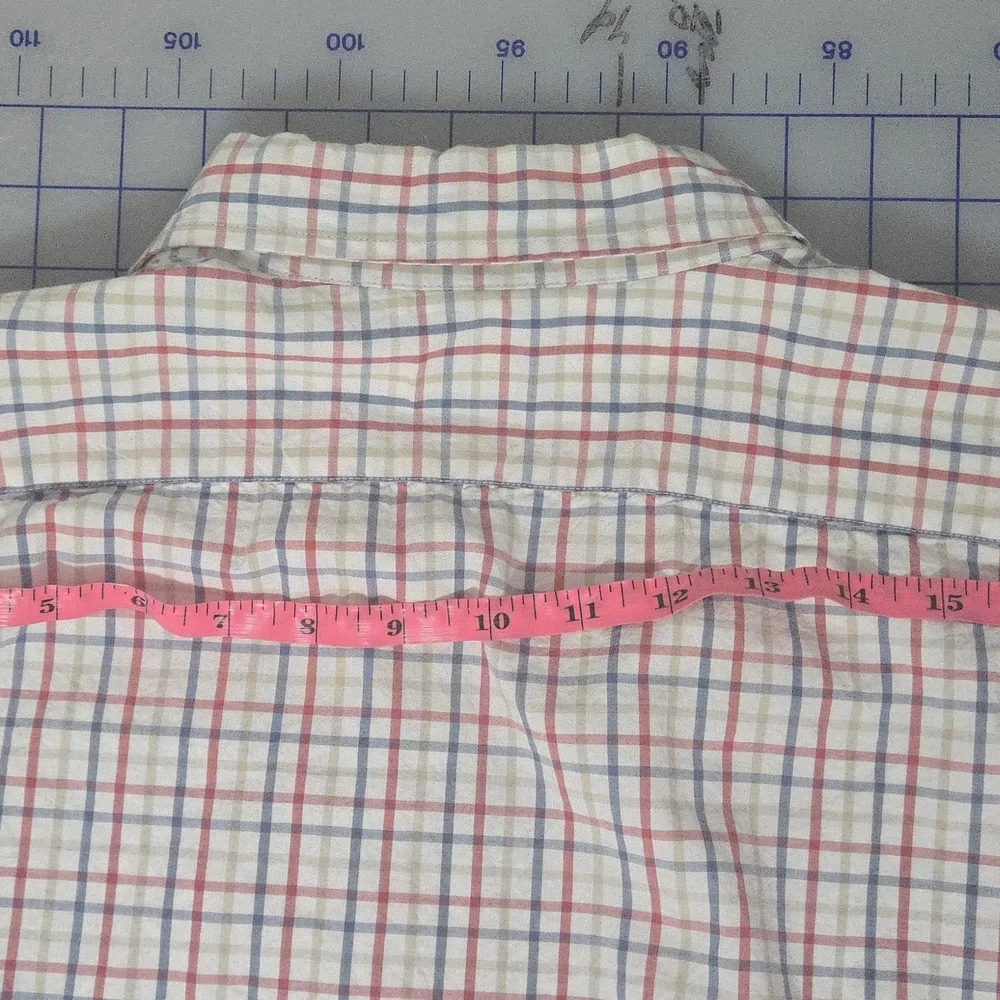 J. Crew Multicolor Plaid Button Down Shirt